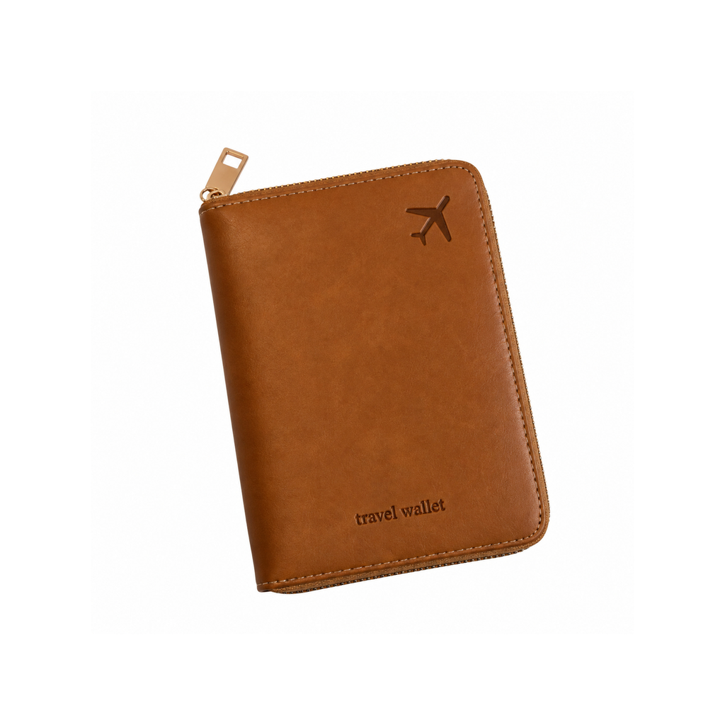 Funda pasaporte Gold (2 pasaportes)
